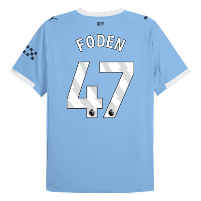 Camiseta FODEN #47 Manchester City 2025/26 Primera Equipación-Versión Hincha
