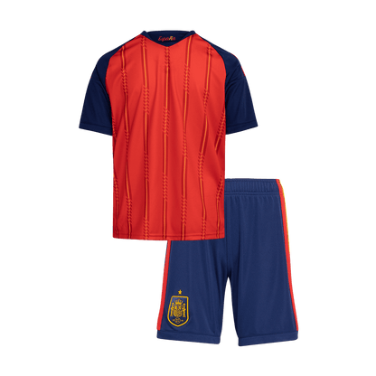 Conjunto Infantil Spain 2026 Primera Equipación Copa del Mundo