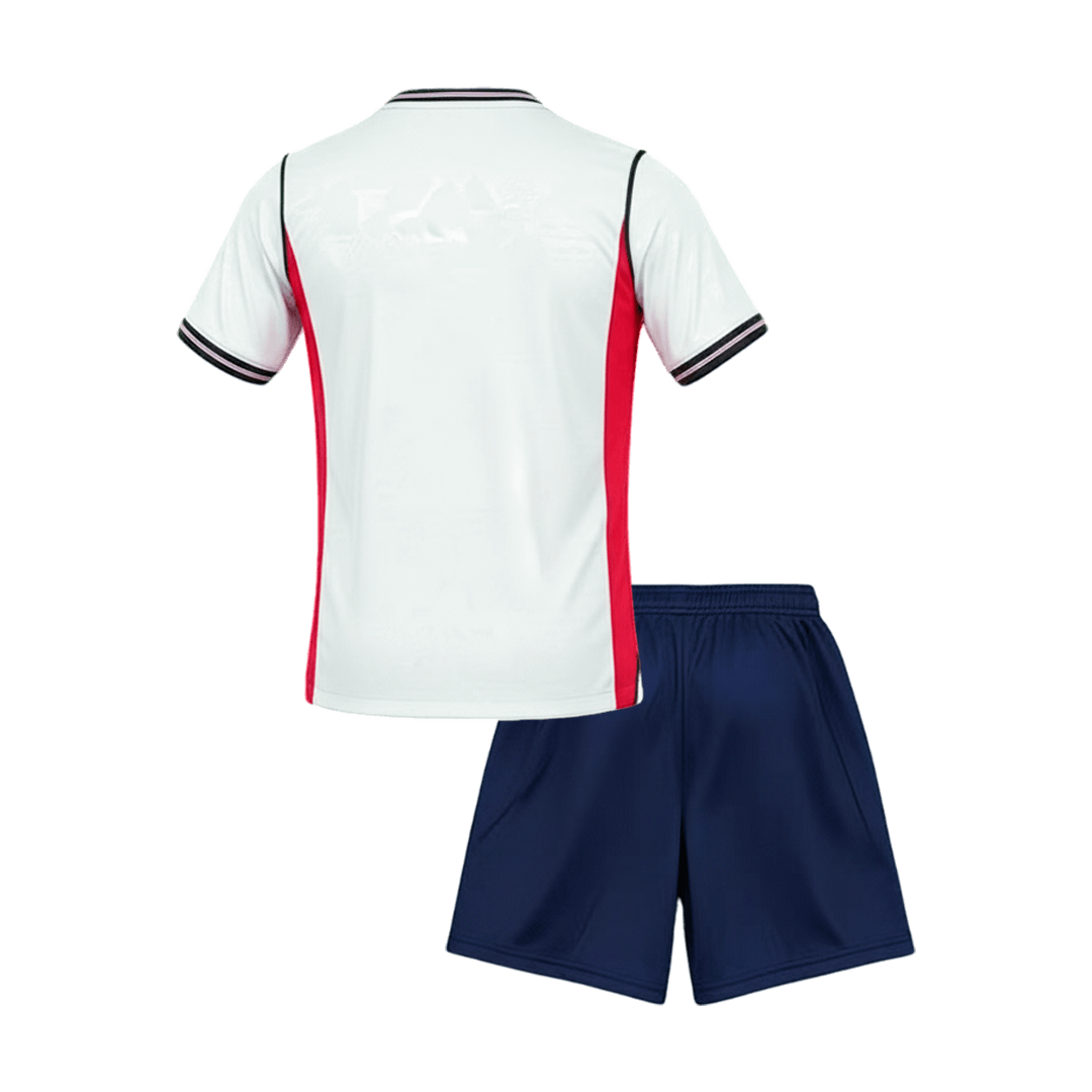 Conjunto Infantil England 2026 Primera Equipación Copa del Mundo