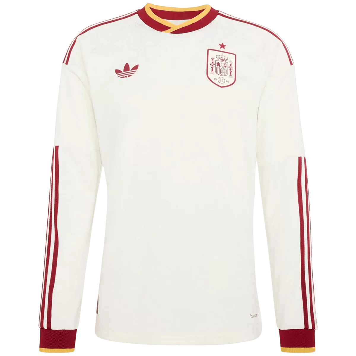 Manga Larga Spain 2026 Segunda Equipación Copa del Mundo -Versión Hincha