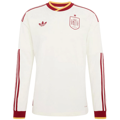 Manga Larga Spain 2026 Segunda Equipación Copa del Mundo -Versión Hincha