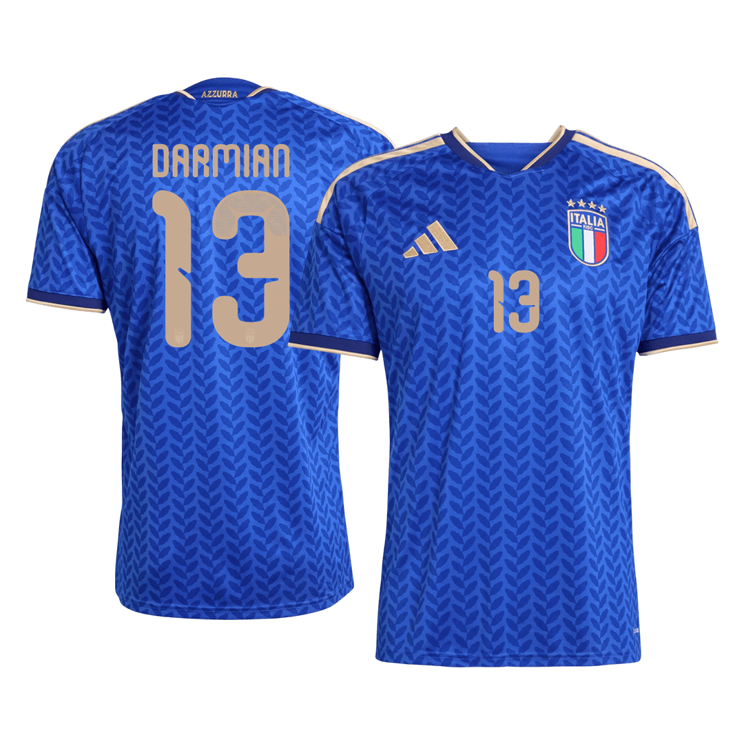 Camiseta DARMIAN #13 Italy 2026 Primera Equipación Copa del Mundo - Versión Hincha