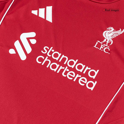 Conjunto Liverpool 
2025/26 Primera Equipación