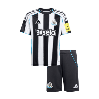 Conjunto Infantil Newcastle United 2025/26 Primera Equipación-Camisetas Pasion Shop