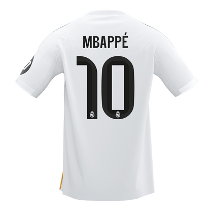 Calidad Premium Camiseta MBAPPÉ #10 Real Madrid 2025/26 Primera Equipación-Versión Hincha