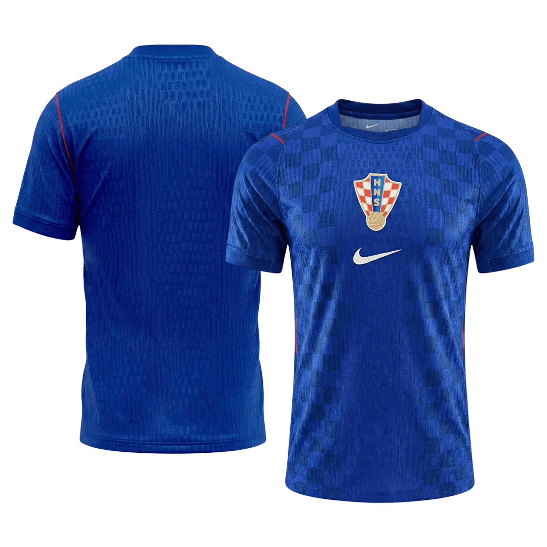 Camiseta Auténtica Croatia 2026 Segunda Equipación Copa del Mundo -Versión Jugador