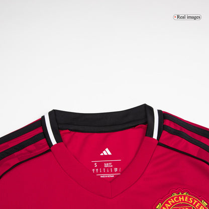 Calidad Premium Camiseta ŠEŠKO #30 Manchester United 2025/26 Primera Equipación -Versión Hincha