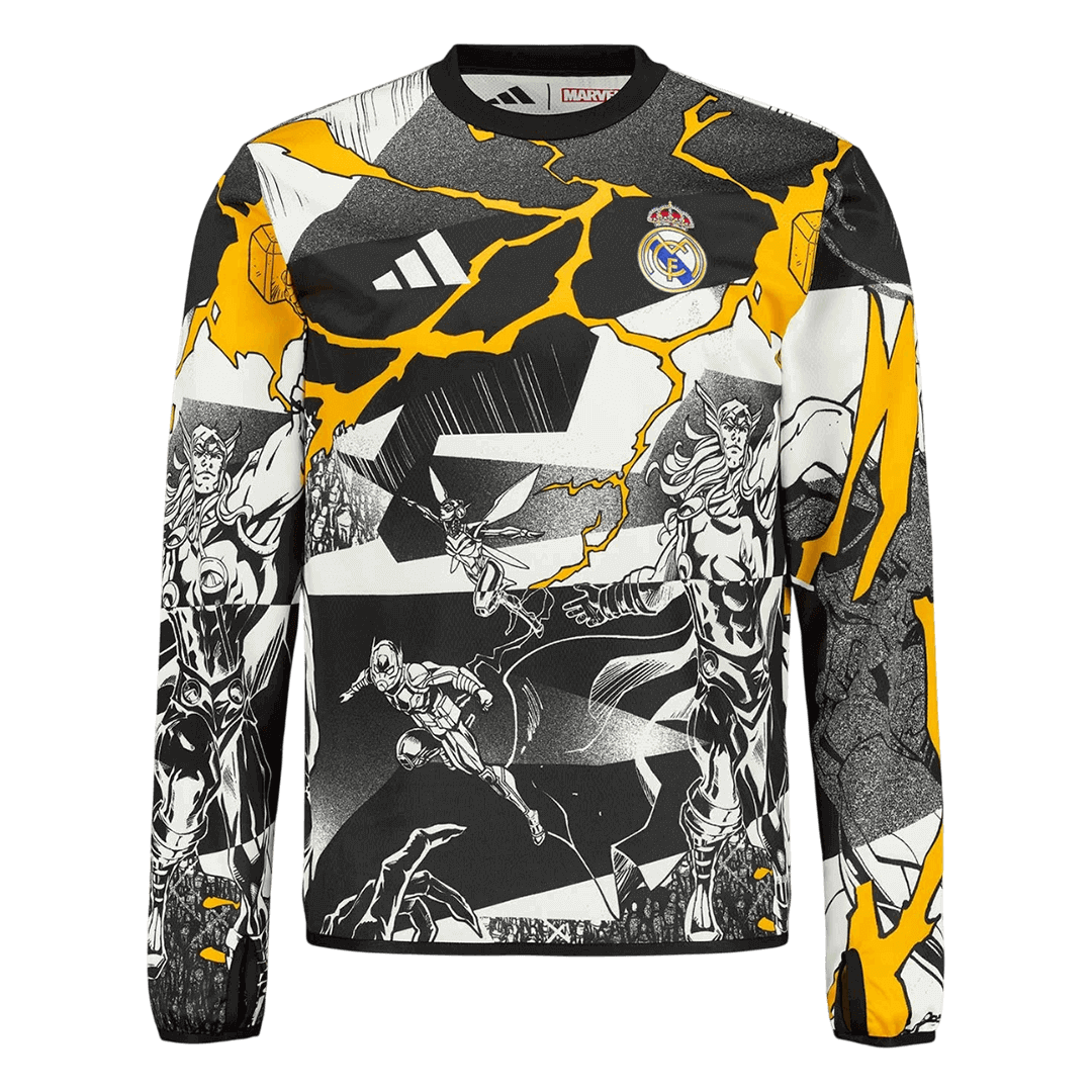 Manga Larga Real Madrid 2025/26 -Versión Hincha camiseta de fútbol
