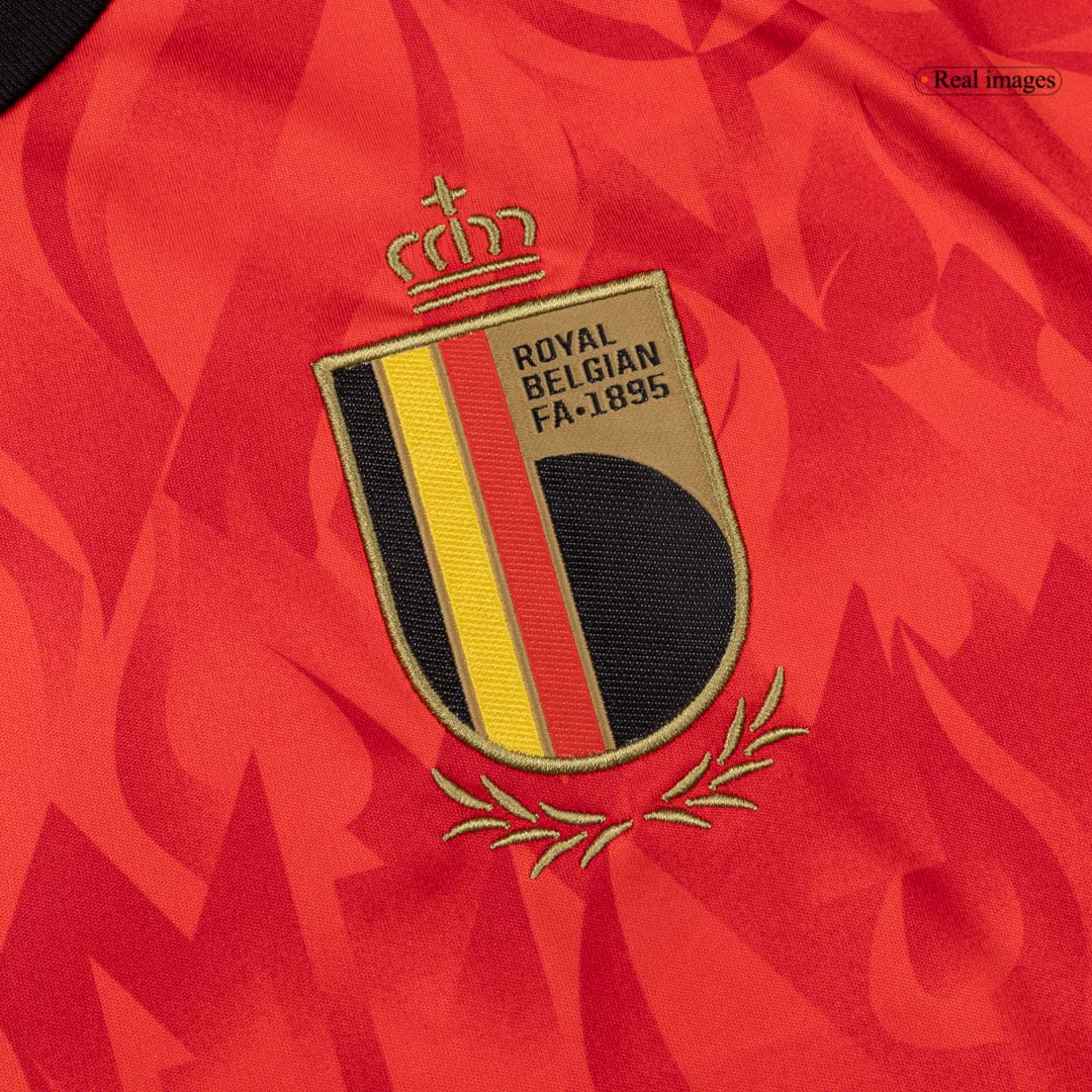 Camiseta DE BRUYNE #7 Belgium 2026 Primera Equipación Copa del Mundo - Versión Hincha