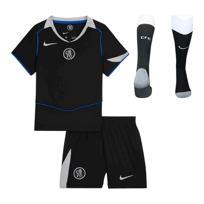Conjunto Infantil Completo Chelsea 2025/26 Tercera Equipación Kids