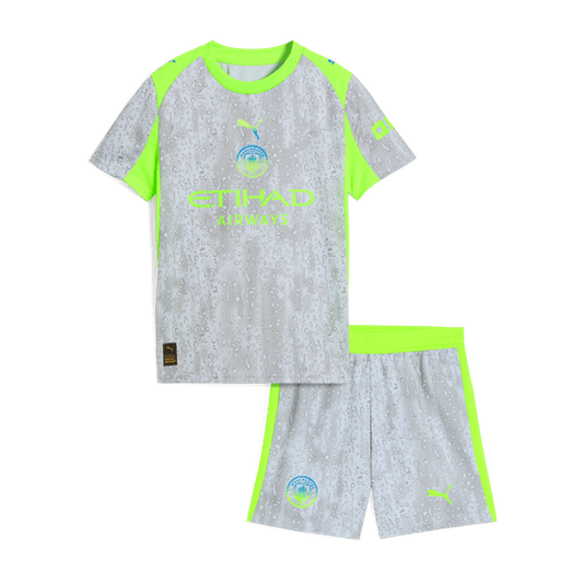 Conjunto Infantil Manchester City 2025/26 Tercera Equipación