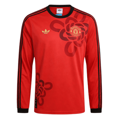 Manga Larga Manchester United 2025/26 -Versión Hincha camiseta de fútbol