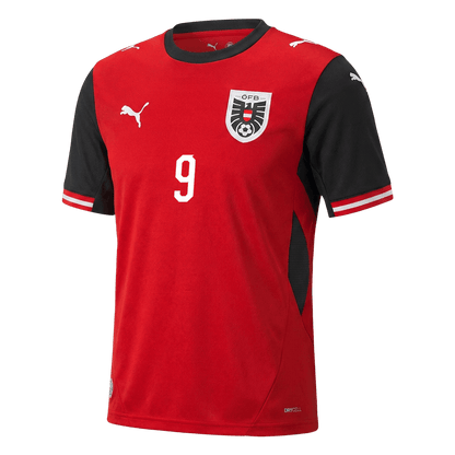 Camiseta SABITZER #9 Austria 2026 Primera Equipación Copa del Mundo - Versión Hincha