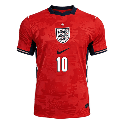 Camiseta BELLINGHAM #10 England 2026 Segunda Equipación Copa del Mundo - Versión Hincha