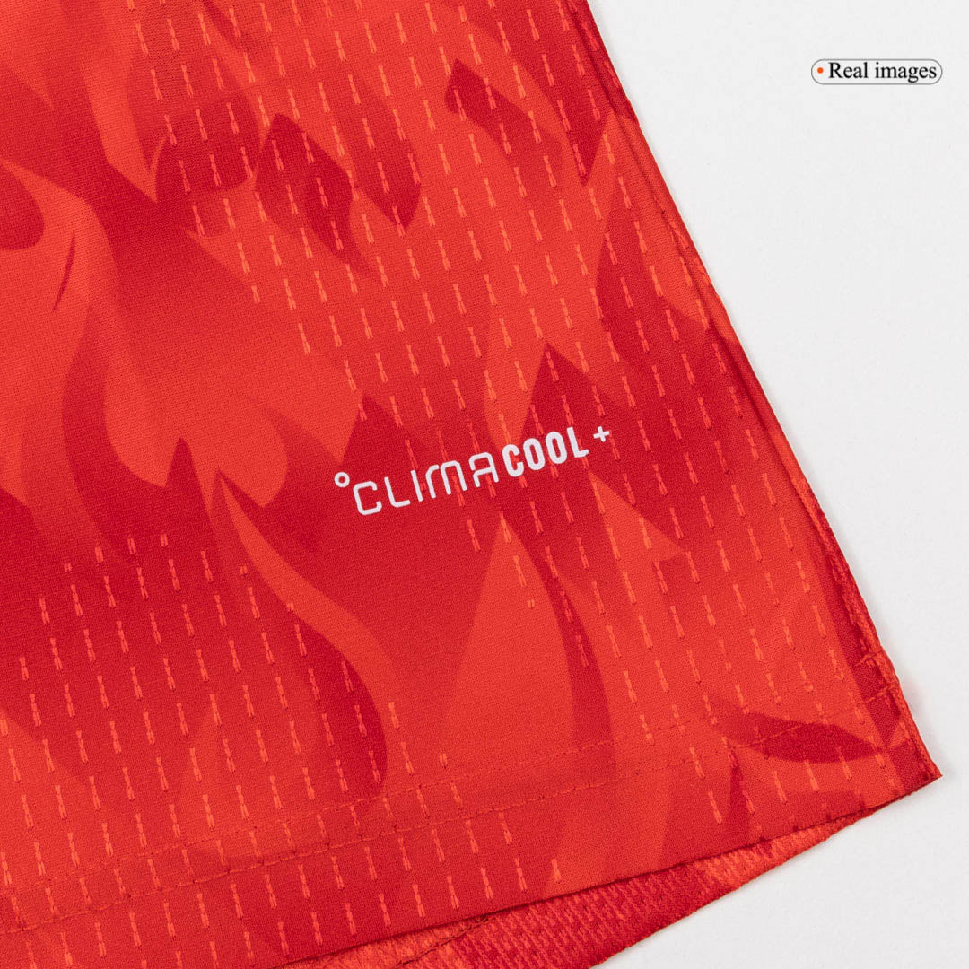 Camiseta Auténtica DE BRUYNE #7 Belgium 2026 Primera Equipación Copa del Mundo -Versión Jugador