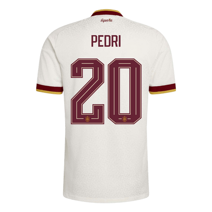 Camiseta Auténtica PEDRI #20 Spain 2026 Segunda Equipación Copa del Mundo -Versión Jugador