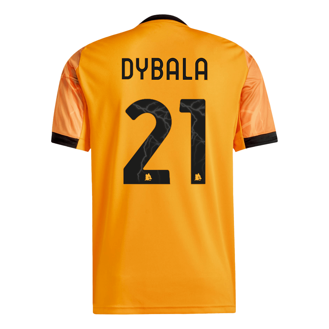 Camiseta DYBALA #21 Roma 2025/26 Segunda Equipación - Versión Hincha