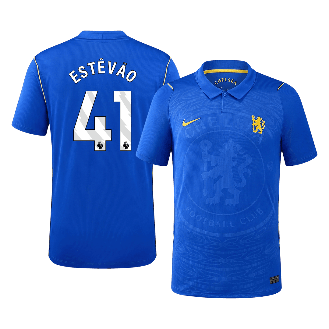 Camiseta ESTÊVÃO #41 Chelsea 2026/27 Primera Equipación - Versión Hincha