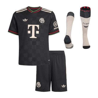 Conjunto Infantil Completo Bayern Munich 2025/26 Tercera Equipación Kids