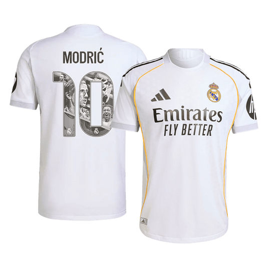 Camiseta Modrić Especial #10 Real Madrid 2025/26 Primera Equipación Hombre - Versión Jugador