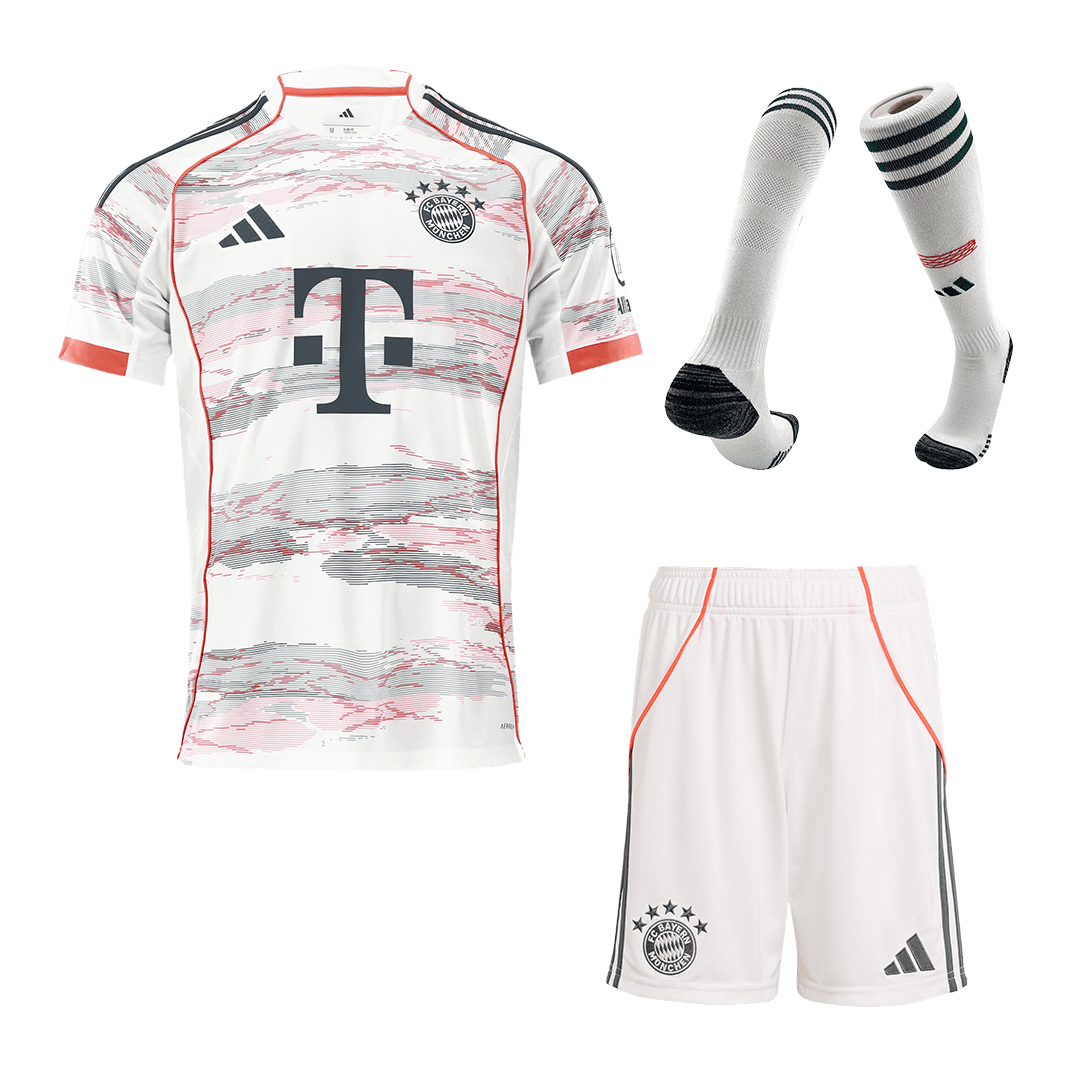 Conjunto Completo Bayern Munich 2025/26 Segunda Equipación
