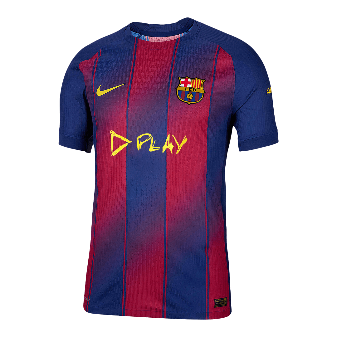 Camiseta Auténtica Barcelona 2025/26 Primera Equipación -Versión Jugador