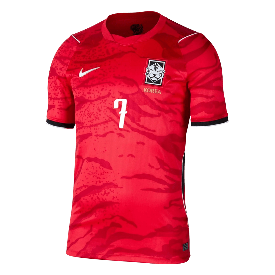 Camiseta HEUNGMIN #7 South Korea 2026 Primera Equipación Copa del Mundo - Versión Hincha