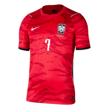 Camiseta HEUNGMIN #7 South Korea 2026 Primera Equipación Copa del Mundo - Versión Hincha