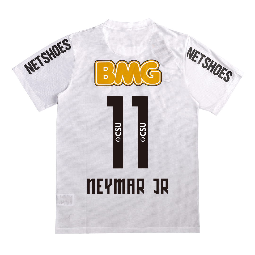Retro 2012 NEYMAR JR #11 Santos FC Primera Equipación