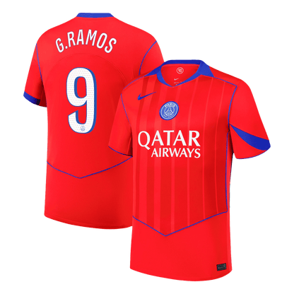 Camiseta G.RAMOS #9 PSG 2025/26 Tercera Equipación - Versión Hincha