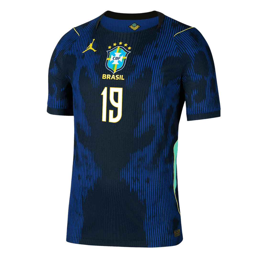 Camiseta Auténtica ENDRICK #19 Brazil 2026 Segunda Equipación Copa del Mundo -Versión Jugador