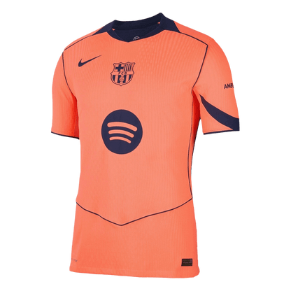 UCL Camiseta Auténtica F.DE JONG #21 Barcelona 2025/26 Tercera Equipación -Versión Jugador-Camisetas Pasion Shop