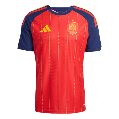 Camiseta Auténtica Spain 2026 Primera Equipación Copa del Mundo -Versión Jugador