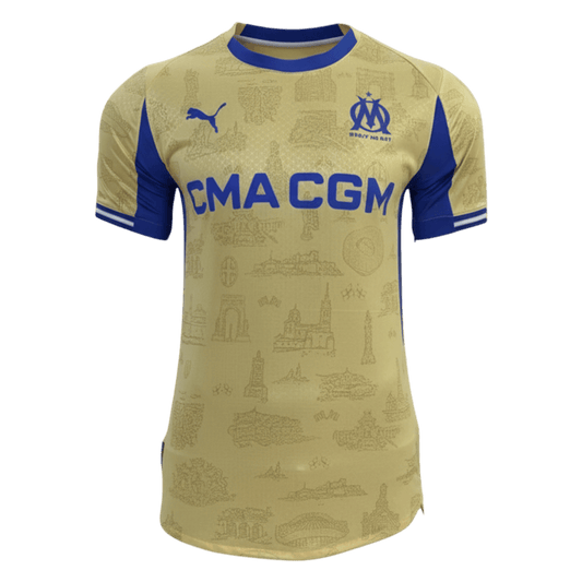 Camiseta Auténtica Marseille 2025/26 Cuarta Equipación -Versión Jugador