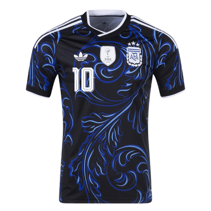 Camiseta MESSI #10 Argentina 2026 Segunda Equipación Copa del Mundo - Versión Hincha