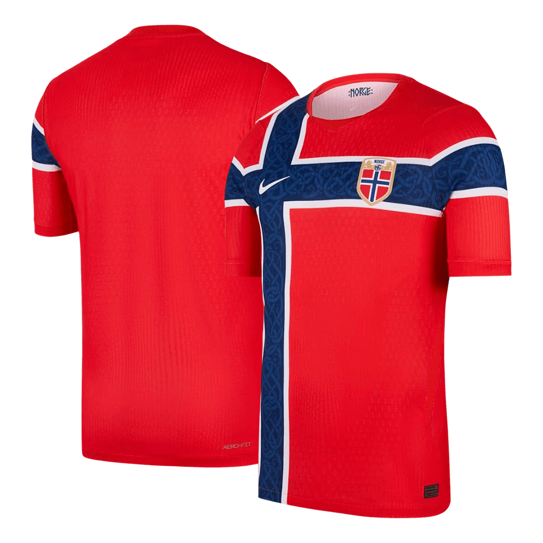 Camiseta Auténtica Norway 2026 Primera Equipación Copa del Mundo -Versión Jugador