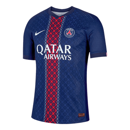 Camiseta Auténtica D.DOUÉ #14 PSG 2025/26 Primera Equipación-Versión Jugador