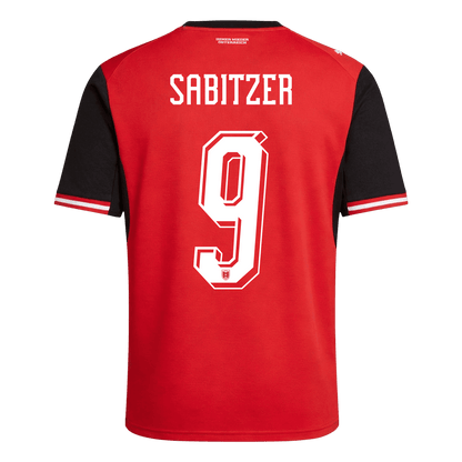 Camiseta SABITZER #9 Austria 2026 Primera Equipación Copa del Mundo - Versión Hincha