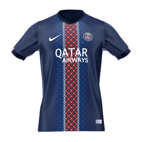 Calidad Premium Camiseta PSG 2025/26 Primera Equipación-Versión Hincha