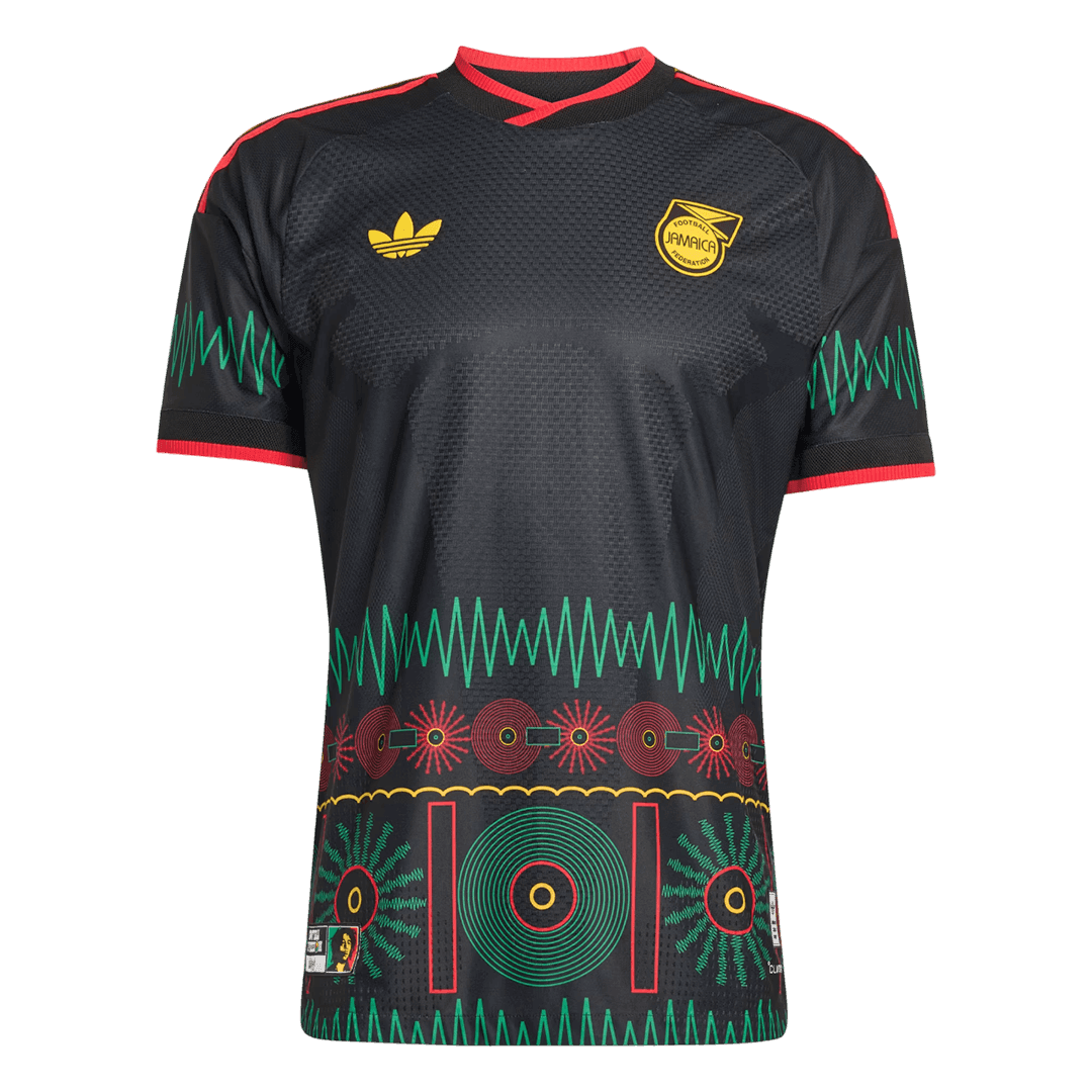 Camiseta Auténtica Jamaica 2026 Segunda Equipación Copa del Mundo -Versión Jugador