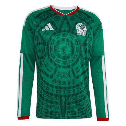 Manga Larga Mexico 2026 Primera Equipación Copa del Mundo -Versión Hincha