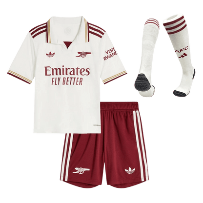 Conjunto Infantil Completo Arsenal 2025/26 Tercera Equipación Kids