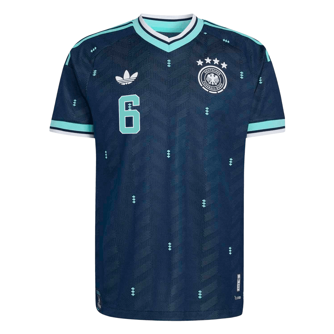 Camiseta Auténtica KIMMIC #6 Germany 2026 Segunda Equipación Copa del Mundo -Versión Jugador