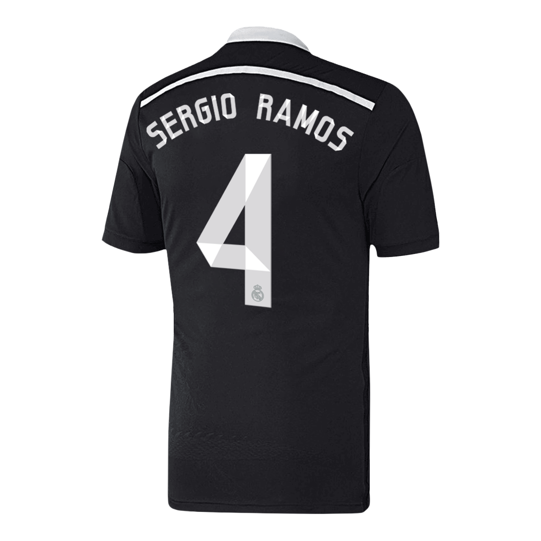 Retro 2014/15 SERGIO RAMOS #4 Real Madrid Tercera Equipación