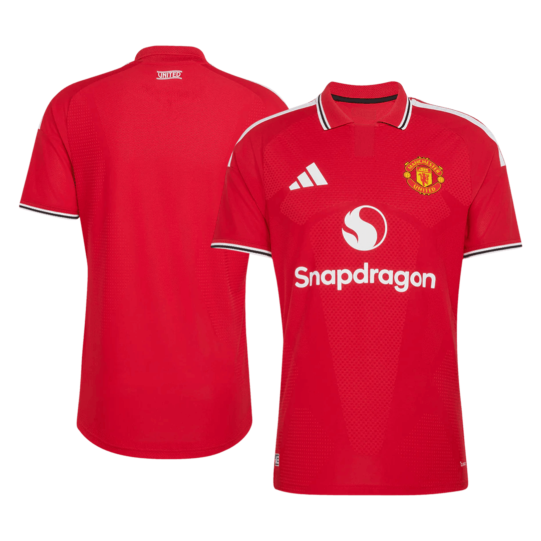 Camiseta Auténtica Manchester United 2026/27 Primera Equipación -Versión Jugador
