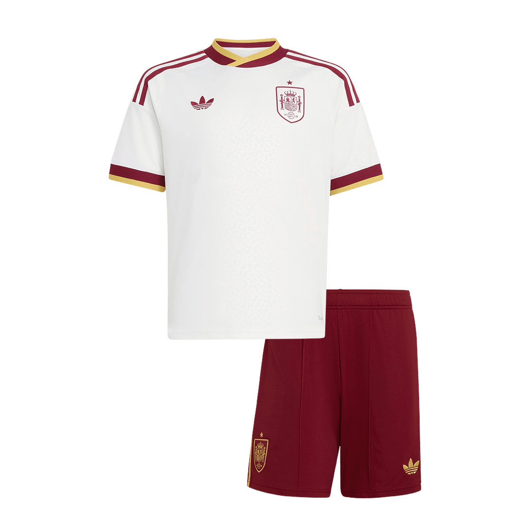 Conjunto Infantil Spain 2026 Segunda Equipación