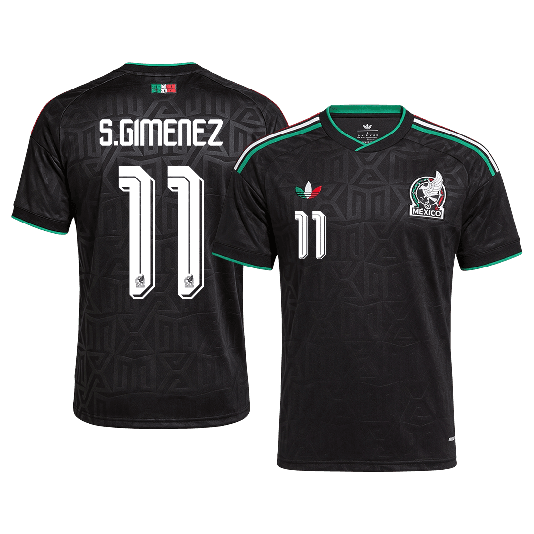 Camiseta S.GIMENEZ #11 Mexico 2026 Third Copa del Mundo - Versión Hincha