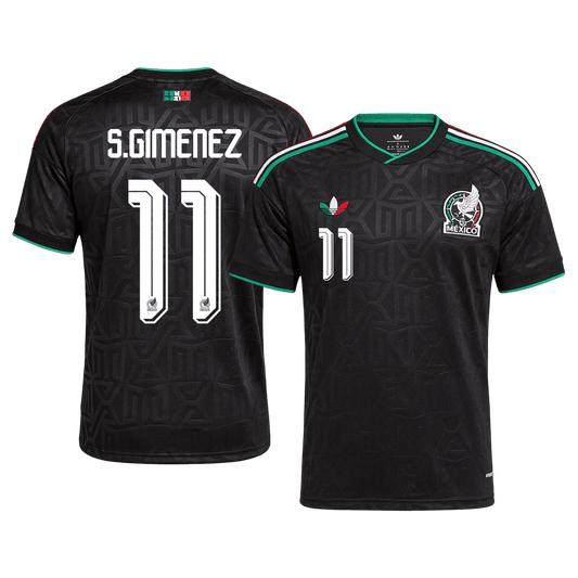 Camiseta S.GIMENEZ #11 Mexico 2026 Third Copa del Mundo - Versión Hincha