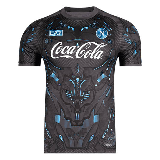 Camiseta Napoli 2025/26 Pre-Partido - Versión Hincha
