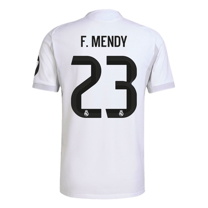 Camiseta Auténtica F.MENDY #23 Real Madrid 2025/26 Primera Equipación -Versión Jugador